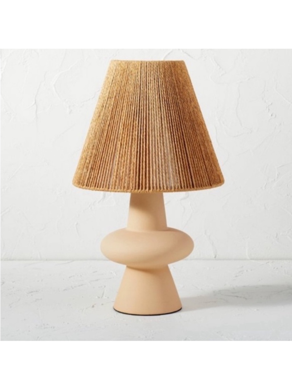 Opalhouse Jungalow Ceramic Table Lamp with Rope Shade